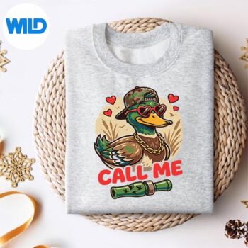 CallMeDuckHuntingRetroValentinesDaysweater