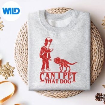Can I Pet That Dog Demodog Stranger Meme Dog Lover Digital Design 4 CanIPetThatDogDemodogStrangerMemeDogLoversweater 1