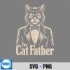 Cat Lover The Catfather Cat Dad SVG Cut File 6 CatLoverTheCatfatherCatDad