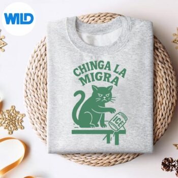 ChingaLaMigraCatVintagesweater 2
