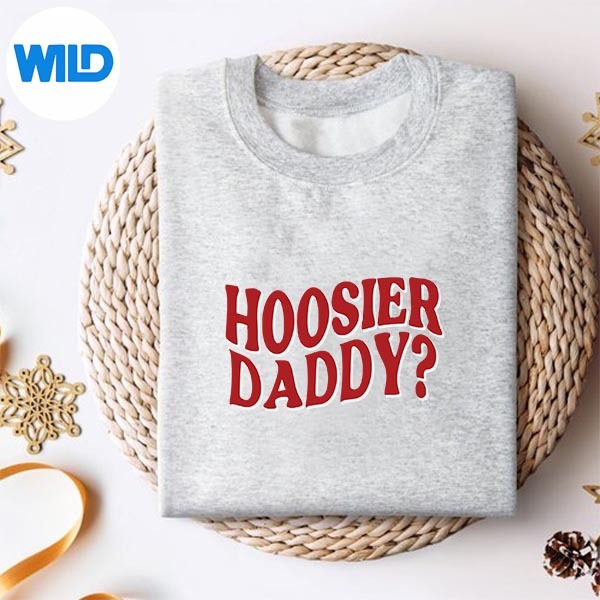 Cool Hoosier Daddy Throwback Cute Retro Souvenir Digital Design 2 Cool Hoosier Daddy Throwback Cute Retro Souvenir Digital Design - Image 2