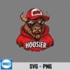 Cool Hoosier Guy Bison Throwback Retro Souvenir SVG Cut File 6 CoolHoosierGuyBisonThrowbackRetroSouvenir