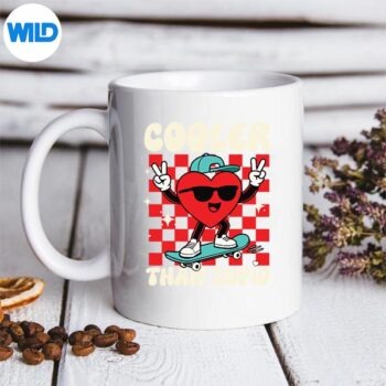 Cooler Than Cupid Valentines Day For Girls Digital Design 5 CoolerThanCupidValentinesDayForGirlsmug