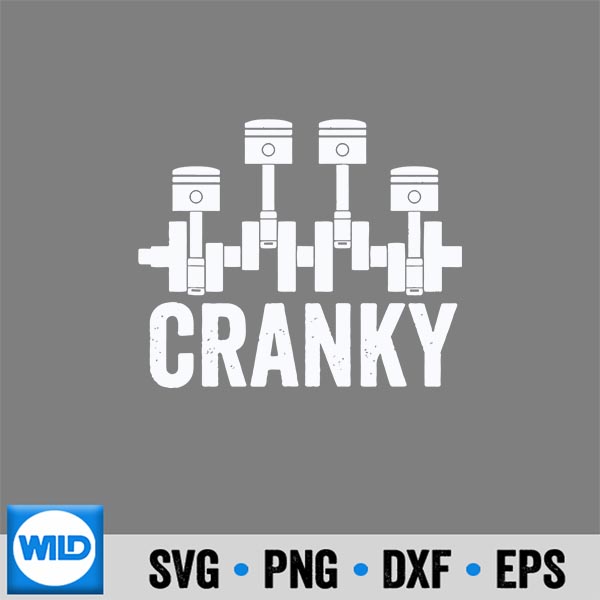 Cranky Car Engine Crankshaft Cars Lover Mechanics Father Digital Download 7 CrankyCarEngineCrankshaftCarsLoverMechanicsFather