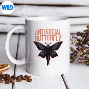 Cryptid Cryptozoology Mothman Introvert Vintage Vector Design 5 CryptidCryptozoologyMothmanIntrovertVintagemug