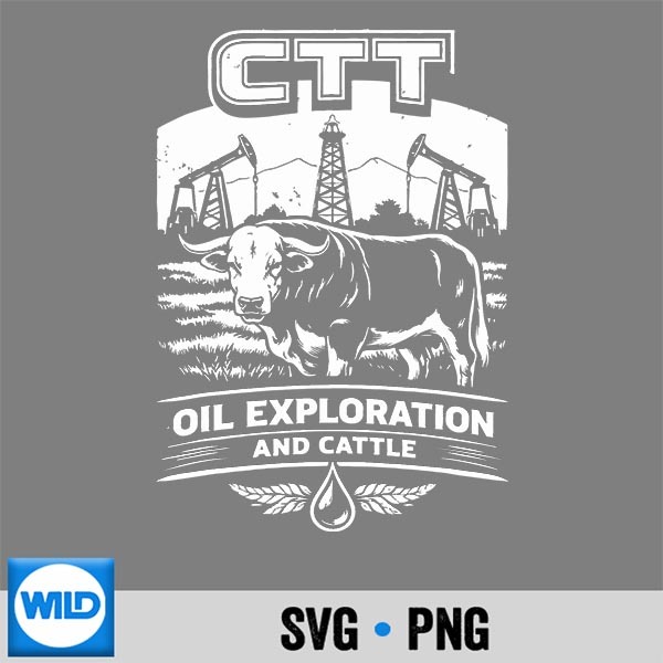 Ctt Oil Exploration And Cattle Ranch Industry SVG PNG Download 1 Ctt Oil Exploration And Cattle Ranch Industry SVG PNG Download