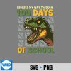 Dinosaur 100 Days Of School Student Teacher 100 Day Brighter Silhouette SVG PNG 7 Dinosaur100DaysOfSchoolStudentTeacher100DayBrighter