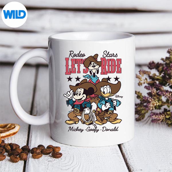 Disney Mickey And Friends Goofy Donald Lets Ride Cow Silhouette SVG PNG Cut File 3 Disney Mickey And Friends Goofy Donald Lets Ride Cow Silhouette SVG PNG Cut File - Image 3