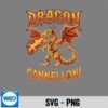 Dragon Cannelloni Vintage SVG PNG Cut File 6 DragonCannelloniVintage