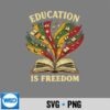 Education Is Freedom Black History Teacher Melanin African SVG PNG Digital Download 6 EducationIsFreedomBlackHistoryTeacherMelaninAfrican