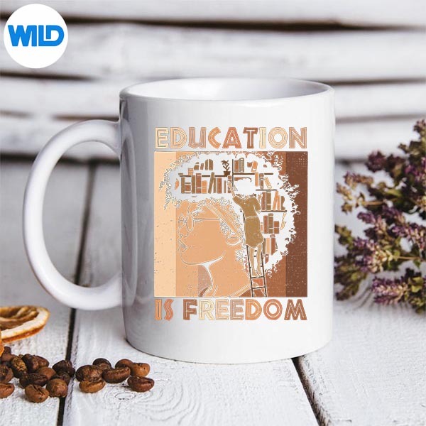 Education Is Freedom Black Teacher Books Black History Month Digital Download 3 Education Is Freedom Black Teacher Books Black History Month Digital Download - Image 3