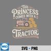 FarmingFarmerGirlFemaleTractorThisPrincessComes