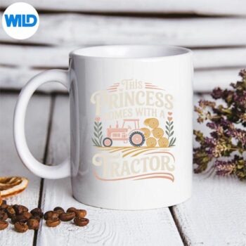 FarmingFarmerGirlFemaleTractorThisPrincessComesmug