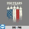 Flag Vintage 250 Years American 1776 2026 250th Usa SVG PNG Cut File 7 FlagVintage250YearsAmerican17762026250thUsa