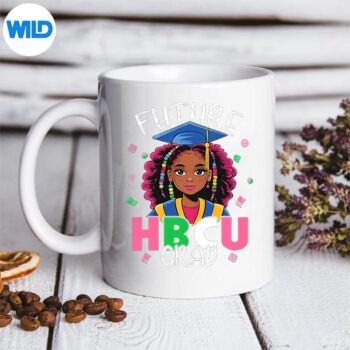 FutureHbcuGradBlackGirlAfroBlackHistoryMonthmug
