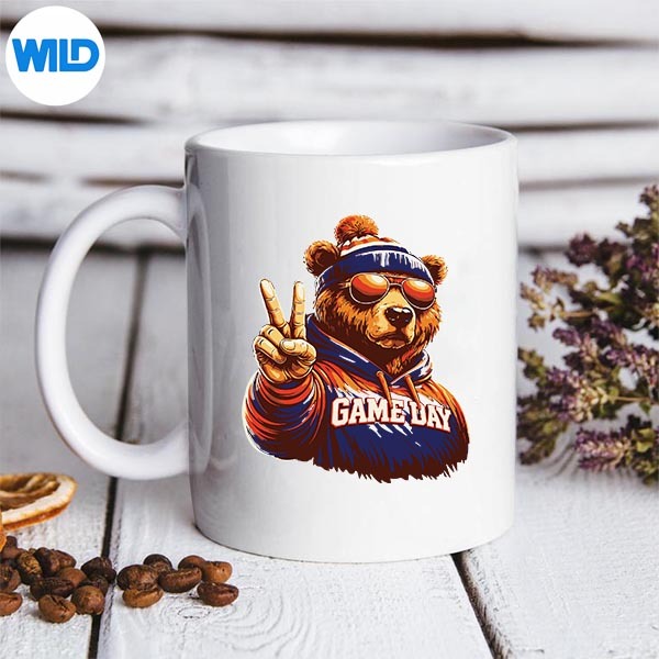 Game Day Bear Lovers For Youth Girls Digital Download 3 Game Day Bear Lovers For Youth Girls Digital Download - Image 3