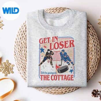 GetInLoserWereGoingToTheCottageRetroVintageHockeysweater
