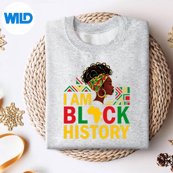 Girl Black History Month African American Afro Girls SVG PNG Cut File 2 Girl Black History Month African American Afro Girls SVG PNG Cut File - Image 2