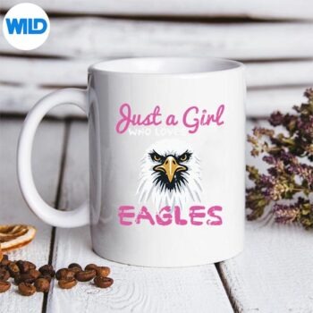 GirlWhoLovesEagleBaldEagleWildlifeGirlsmug
