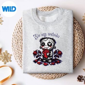 Goth Valentines Day Be My Weirdo Gothic Couple Dark Romance SVG PNG 4 GothValentinesDayBeMyWeirdoGothicCoupleDarkRomancesweater