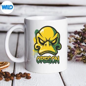 GraffitiStyleOregonDuckVintagemug