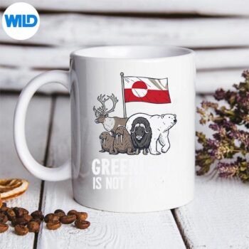 GreenlandNotForSaleGreenlandFlagAnimalsGreenlandersmug
