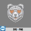 Heart Shaped Sunglasses Game Day Bear Digital Download 7 HeartShapedSunglassesGameDayBear
