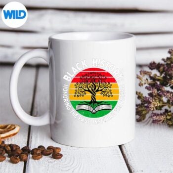 Honoring Past Inspiring Future Black History PNG SVG for Cricut 5 HonoringPastInspiringFutureBlackHistorymug