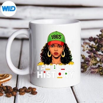 I Am Black History Girl Black History Month Juneteenth Love Design for Cricut 5 IAmBlackHistoryGirlBlackHistoryMonthJuneteenthLovemug
