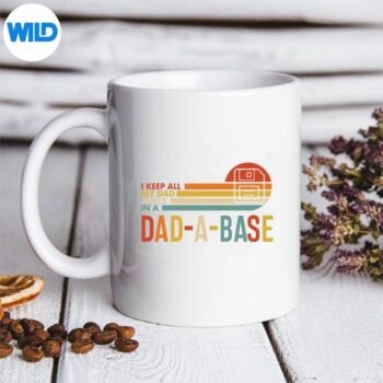 IKeepAllMyDadJokesInADadabaseVintageFathersDaymug
