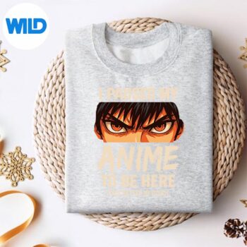 IPausedMyAnimeToBeHereJapanKawaiiAnimesweater 1