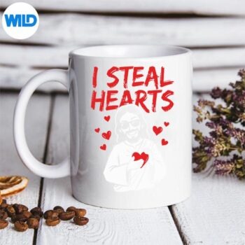 I Steal Hearts Jesus Valentines Day Christian Love Religious Cut File 5 IStealHeartsJesusValentinesDayChristianLoveReligiousmug