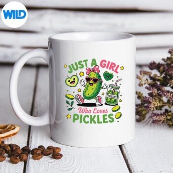 JustAGirlWhoLovesPicklesToddlerPickleCostumemug