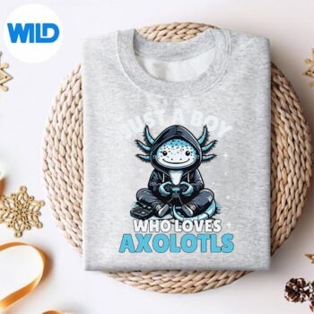 JustAWhoLovesAxolotlsCuteGamersweater