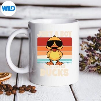 JustAWhoLovesDucksDuckmug
