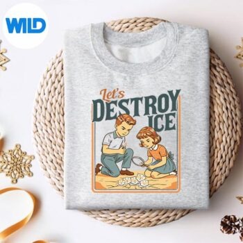 Lets Destroy Ice Retro Vintage Silhouette SVG PNG 4 LetsDestroyIceRetroVintagesweater