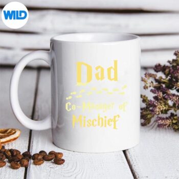 Magical Dad Manager Of Mischief Family Matching SVG Cut File 5 MagicalDadManagerOfMischiefFamilyMatchingmug