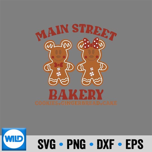 MainStreetBakeryCookiesGingerbreadCakeChristmas 1