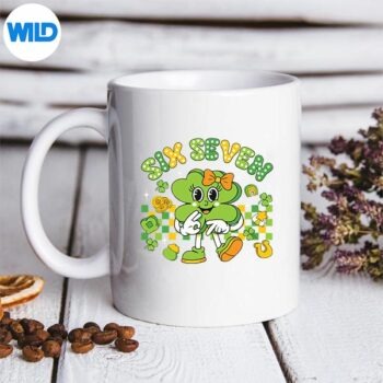 Meme67StPatricksDaySixSevenShamrockGirlsmug
