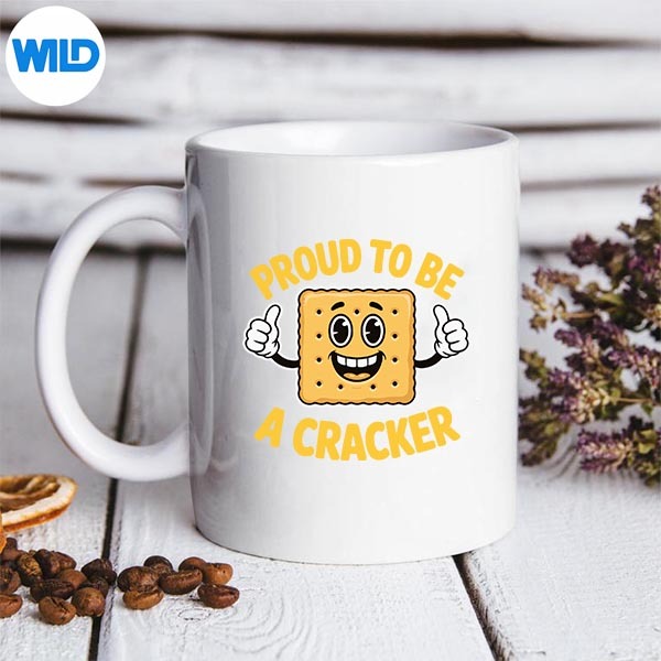 Meme Quote Proud To Be A Cracker Snack Cute Design for Cricut 3 Meme Quote Proud To Be A Cracker Snack Cute Design for Cricut - Image 3