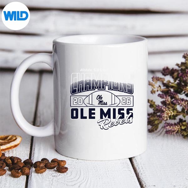 Mississippi Ole Miss Rebels Sugar Bowl Champs 2026 Cfp Red Digital Design 3 Mississippi Ole Miss Rebels Sugar Bowl Champs 2026 Cfp Red Digital Design - Image 3