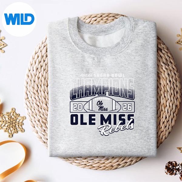 Mississippi Ole Miss Rebels Sugar Bowl Champs 2026 Cfp Red Digital Design 2 Mississippi Ole Miss Rebels Sugar Bowl Champs 2026 Cfp Red Digital Design - Image 2