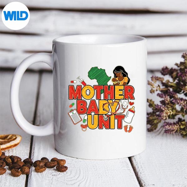 Mother Baby Unit Black Nurse Magic Black History Month Junet Digital Download 3 Mother Baby Unit Black Nurse Magic Black History Month Junet Digital Download - Image 3