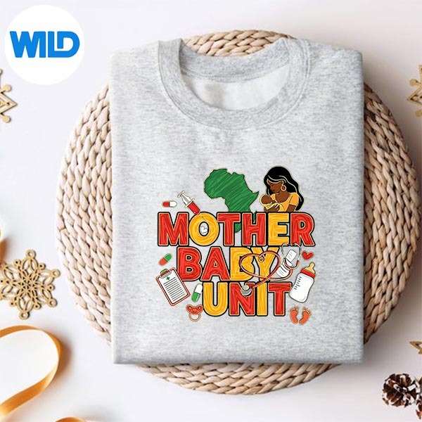 Mother Baby Unit Black Nurse Magic Black History Month Junet Digital Download 2 Mother Baby Unit Black Nurse Magic Black History Month Junet Digital Download - Image 2