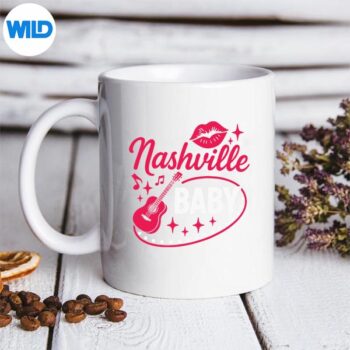NashvilleBabyRetroMusicGirlsTripMatchingmug 1