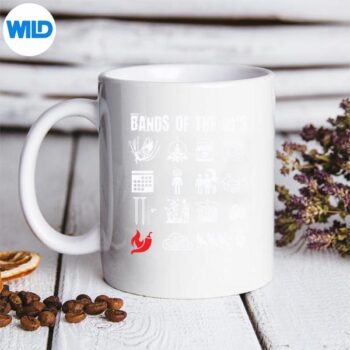 NerdyIconicAlternativeRockBandsOfThe90sWhitemug 1