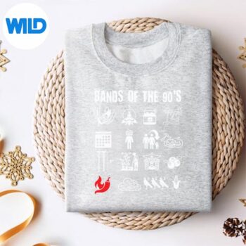 NerdyIconicAlternativeRockBandsOfThe90sWhitesweater 1