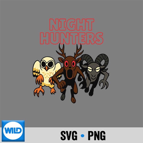Night Hunters 3 Animals In The Forest Cool Gamer SVG PNG Download 1 Night Hunters 3 Animals In The Forest Cool Gamer SVG PNG Download