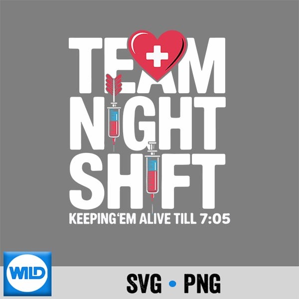 Night Team Shift Nurse Life Medical Heartbeat Healthcare Design for Cricut 1 Night Team Shift Nurse Life Medical Heartbeat Healthcare Design for Cricut