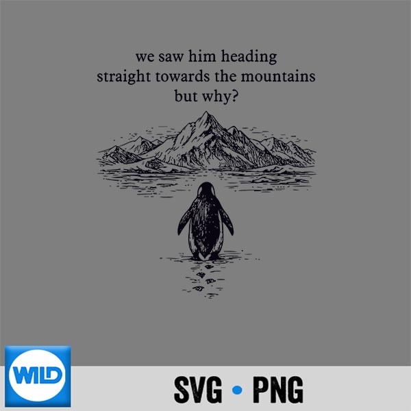 Nihilist Penguin But Why Vintage Silhouette SVG PNG Cut File 1 Nihilist Penguin But Why Vintage Silhouette SVG PNG Cut File